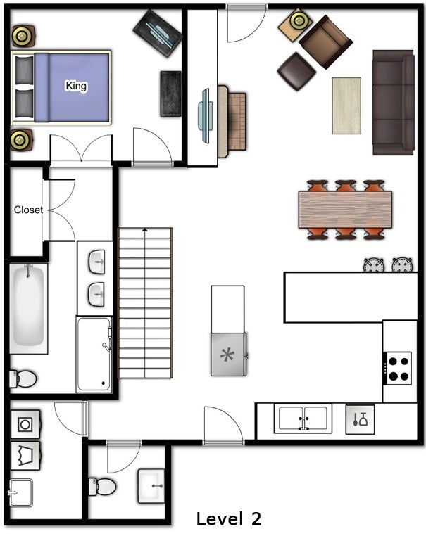 Family-Tides-2nd Floor Floorplan