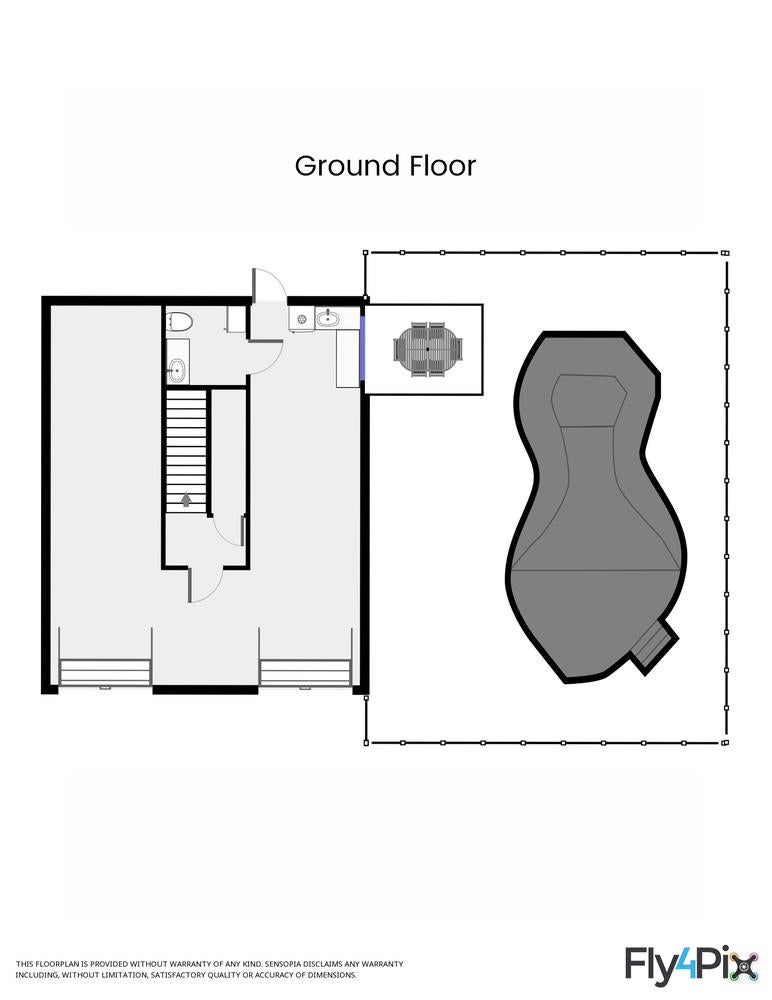 Just Chillin-Ground Floor Floorplan