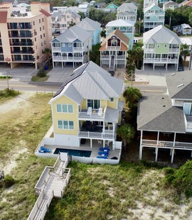 Sunflower House-Aerial View