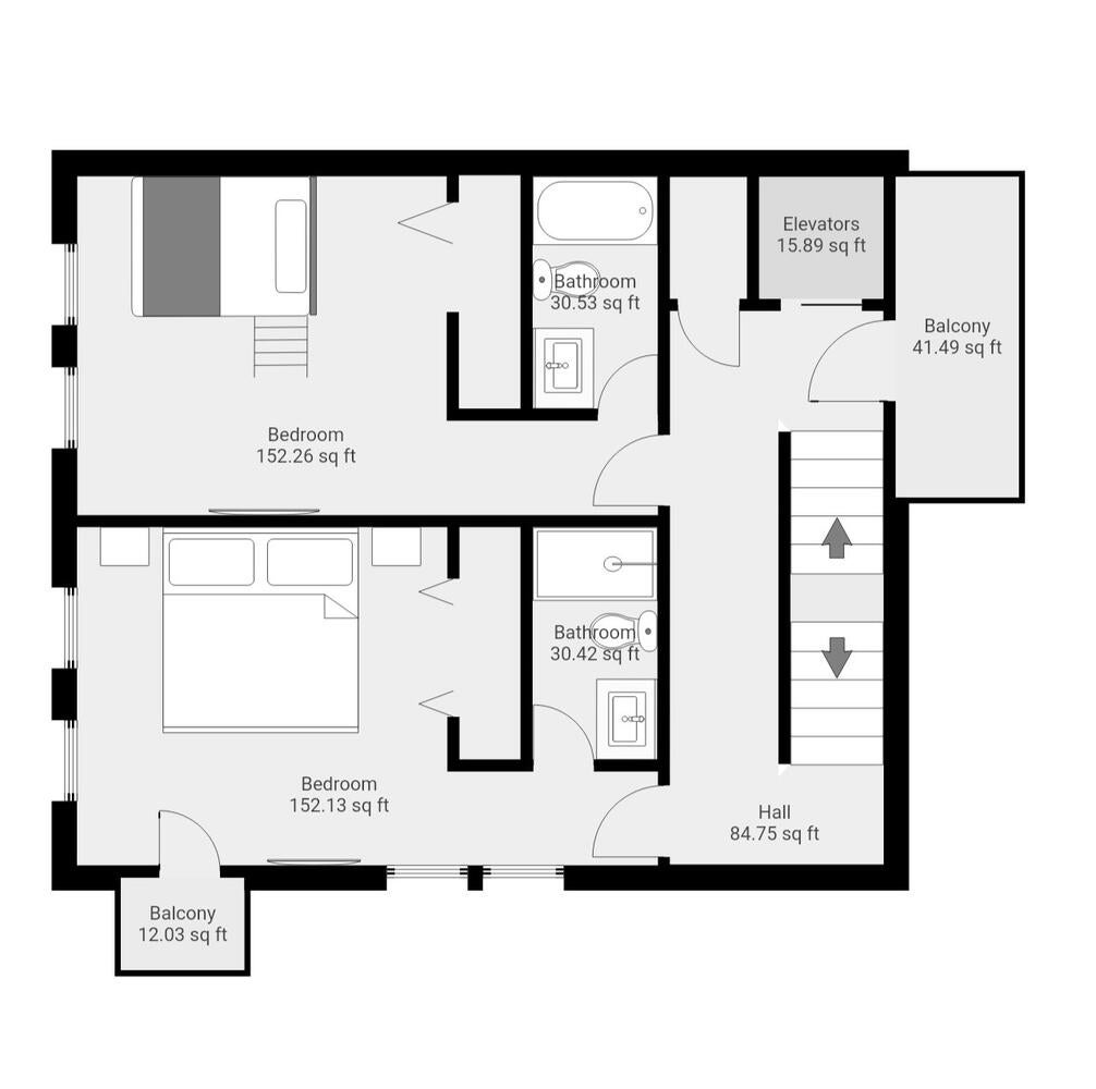 Go With The Flo 2 -2nd Floorplan