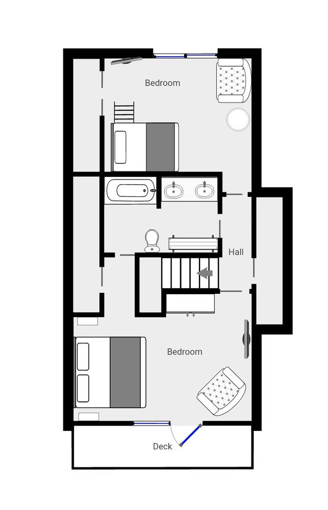 Anchored Inn-2nd Floor Floorplan