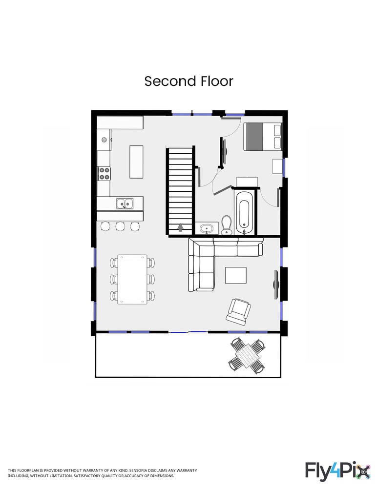 Just Chillin-2nd Floor Floorplan