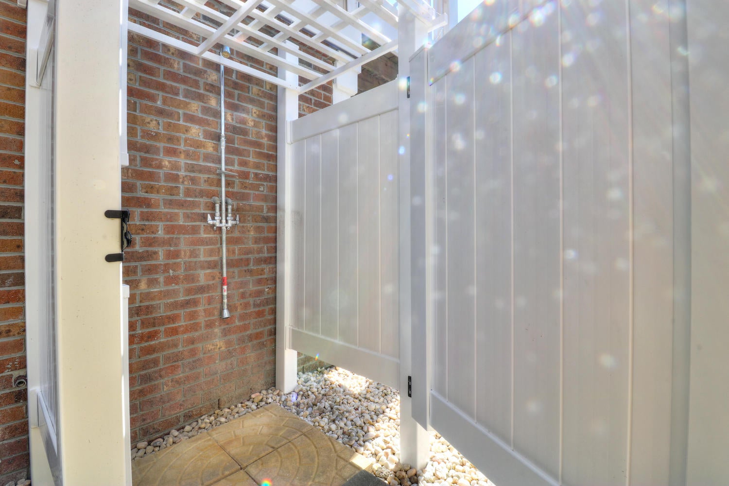 Gritty Britches Upper-Outdoor Shower
