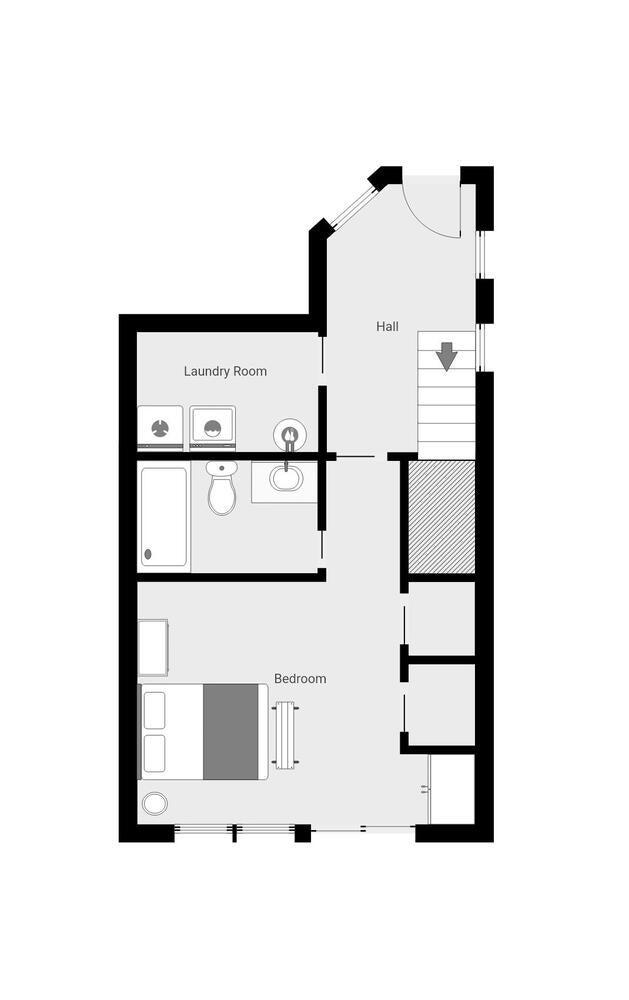 Casa Pura Vida-1st Floor Floorplan