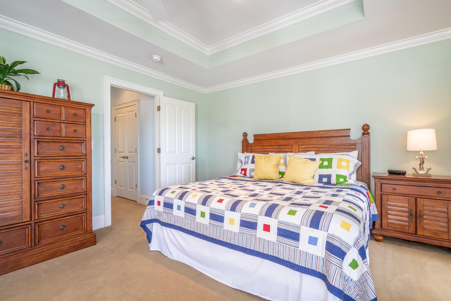 Carolina Blue-Master Bedroom