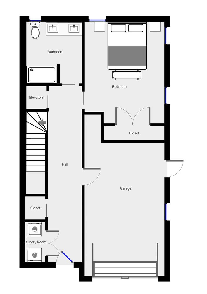 Kure Cove-1st Floor Floorplan