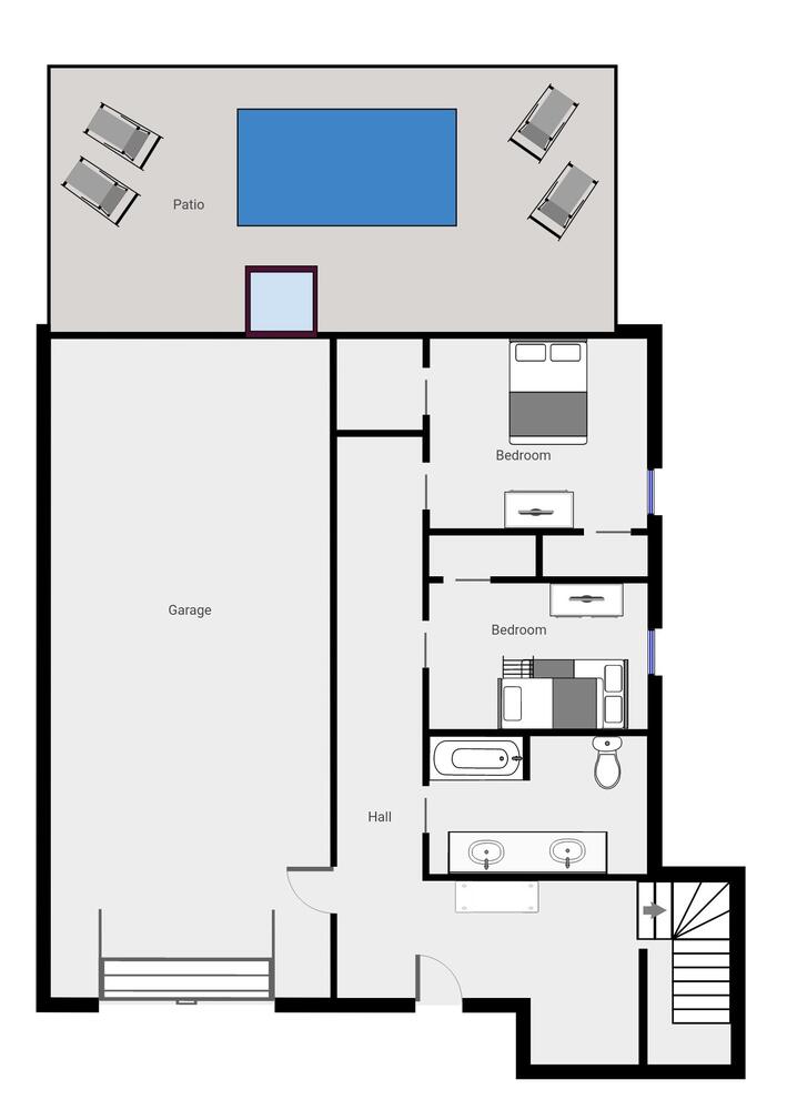 Cozy Kure-Ground Floor Floorplan
