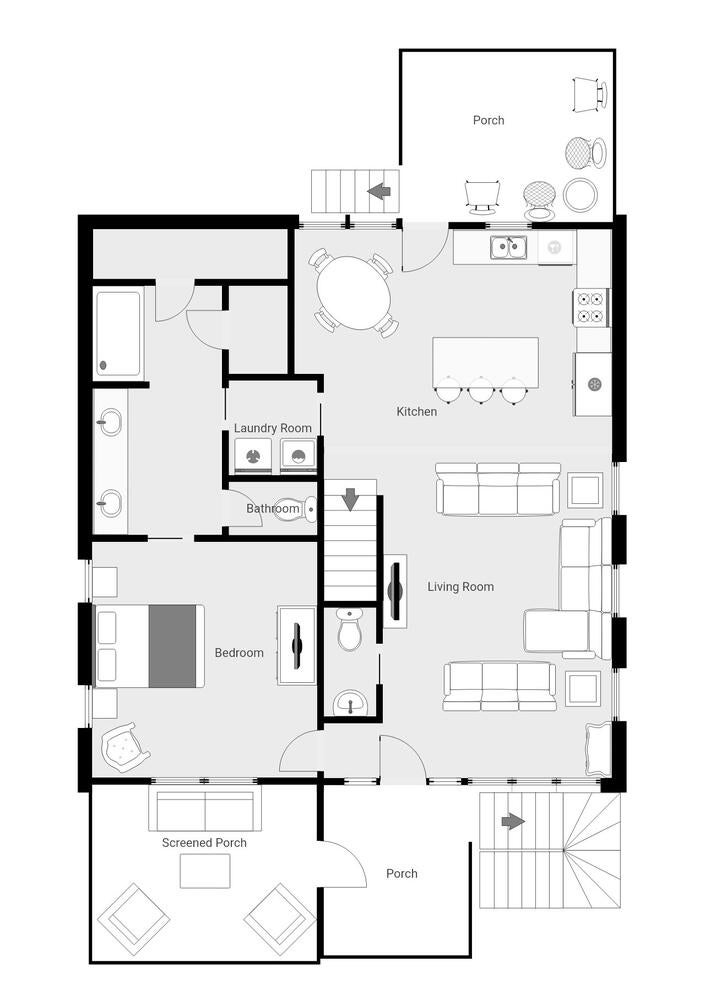 Pool House-2nd Floor Floorplan