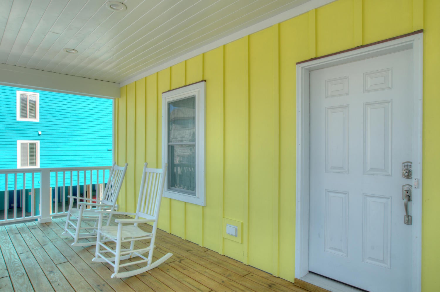 Sea Over Cottage-Front Porch