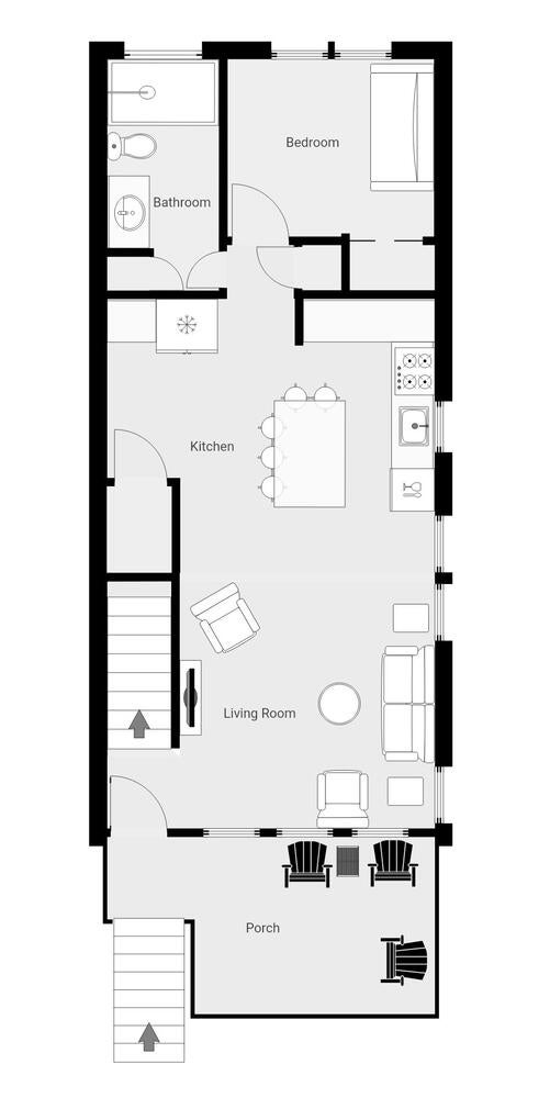 Huggins House-2nd Floor Floorplan