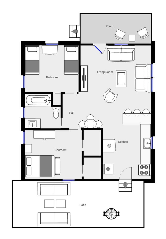 The+Dow+House-Floorplan