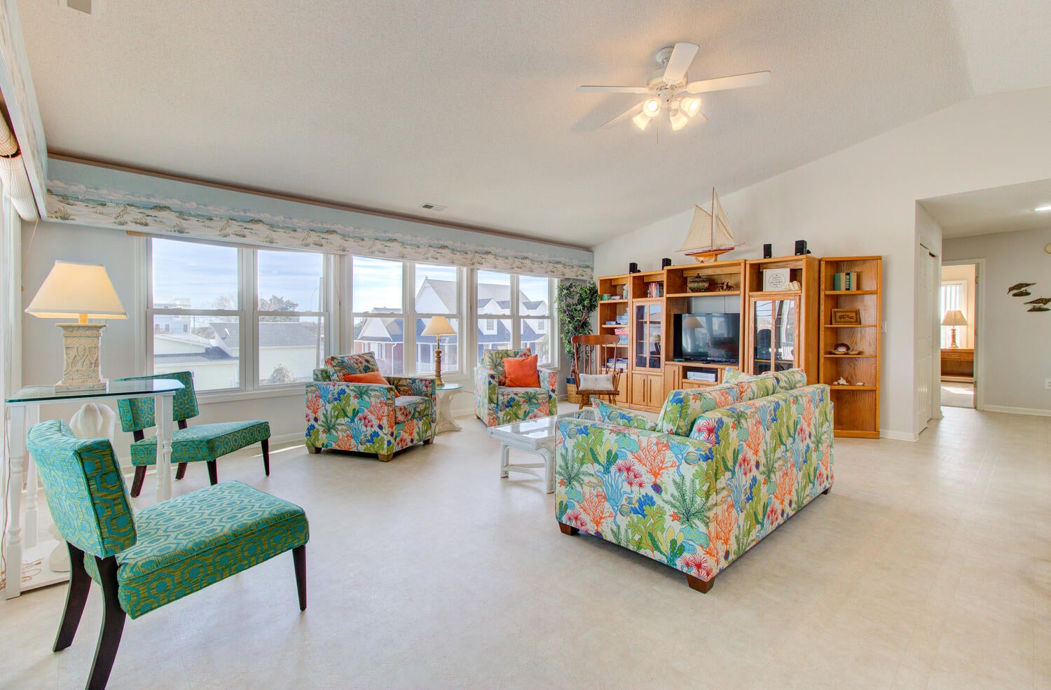 Moore Beach Time- Living Room