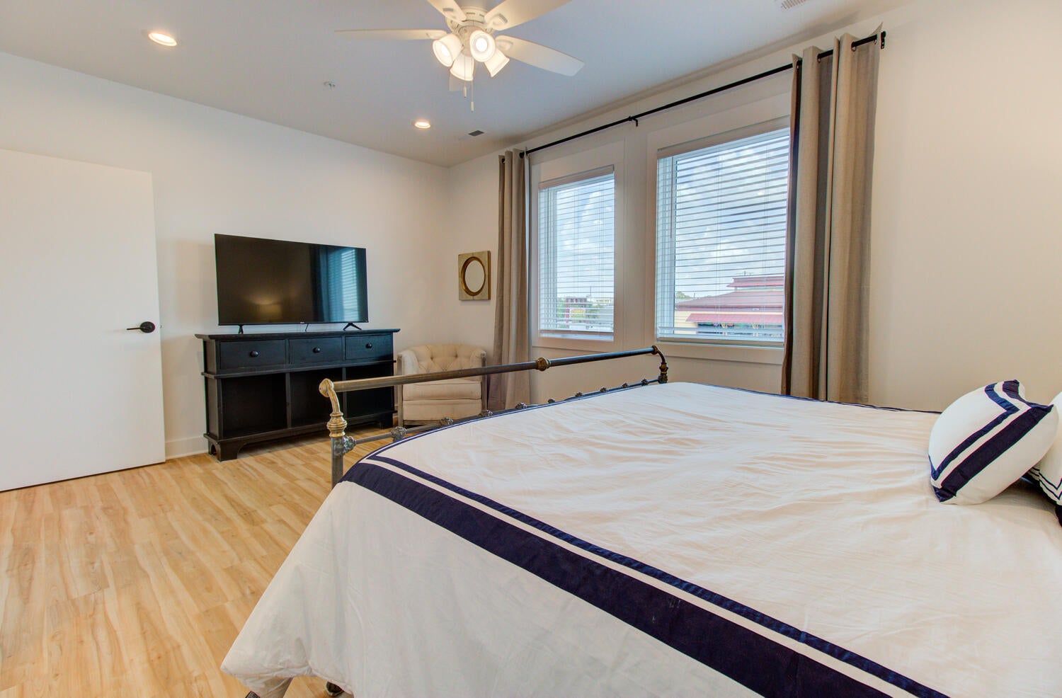A Penthouse at Carolina Beach-Master Bedroom