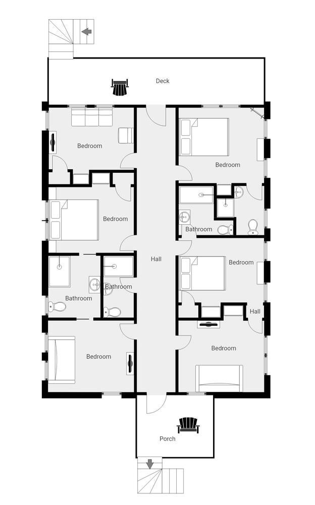 Beacon House-2nd Floor Floorplan