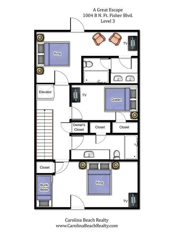 3rd Floor Floorplan