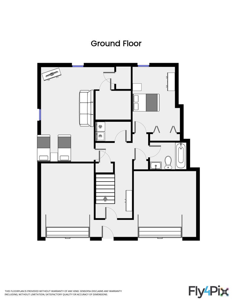 Not Too Crabby-Ground Floor Floorplan