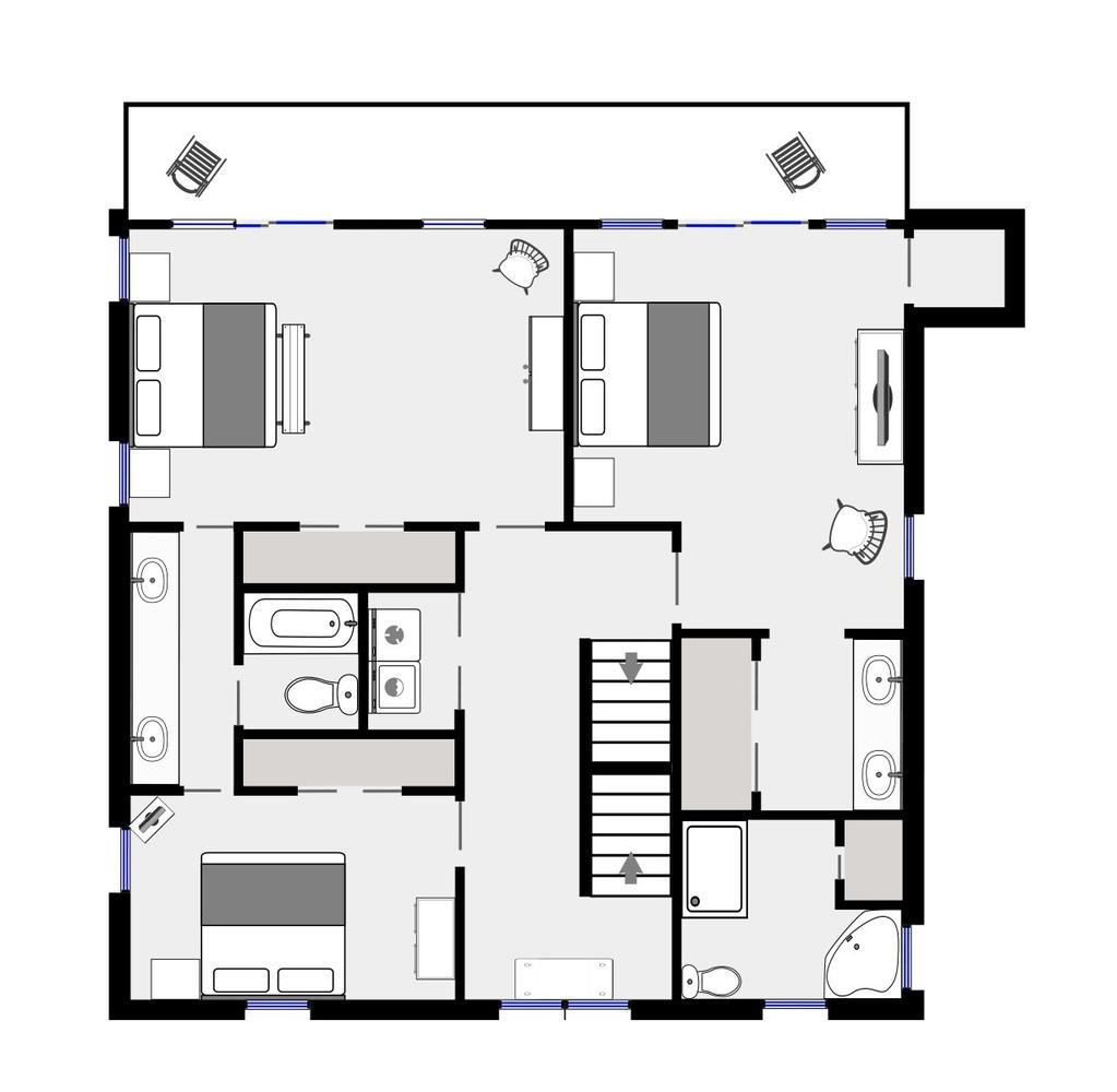 Brigadoon-2nd Floor Floorplan