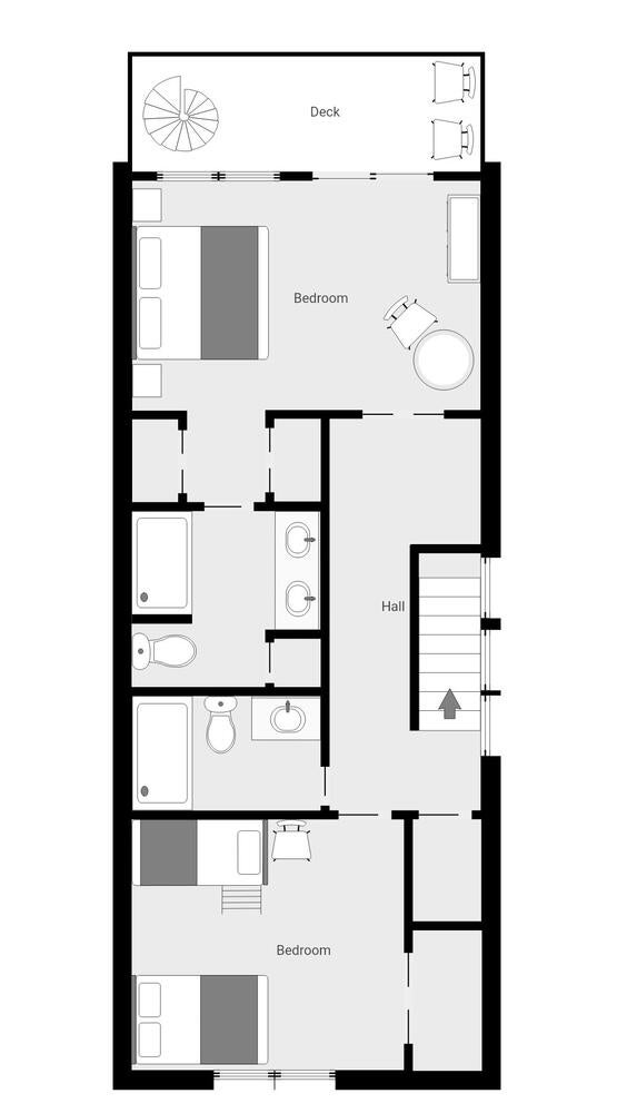 Casa Pura Vida-3rd Floor Floorplan
