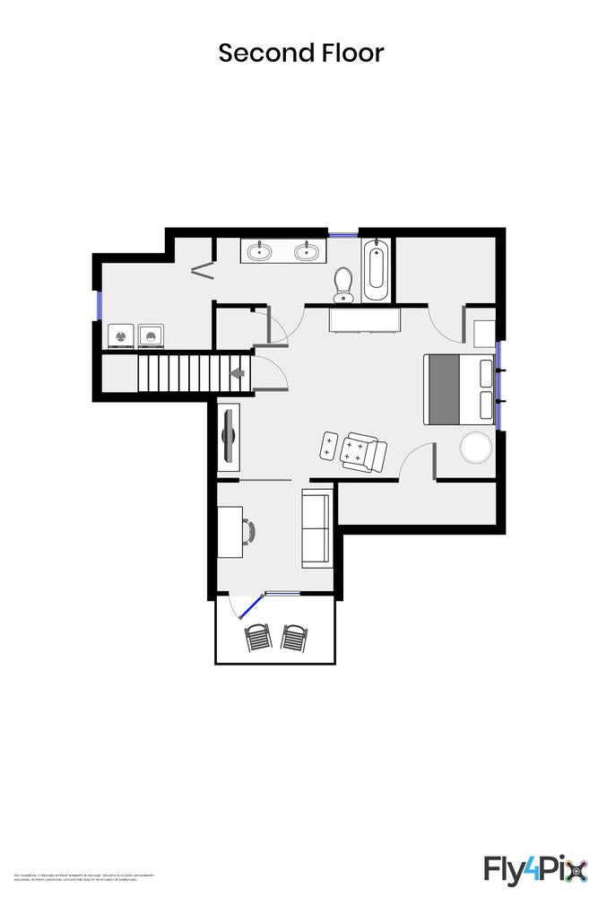 Ruffians Roost-2nd Floor Floorplan