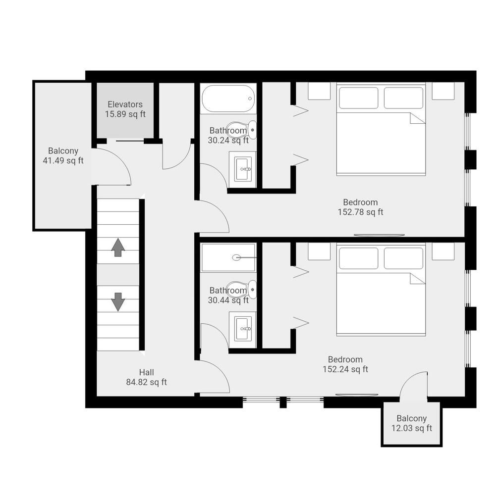 Go With the Flo 1-3rd Level Floorplan