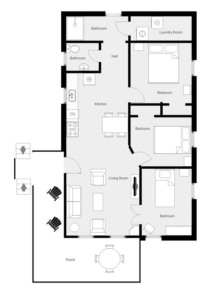 Carolina Cottage-Floorplan