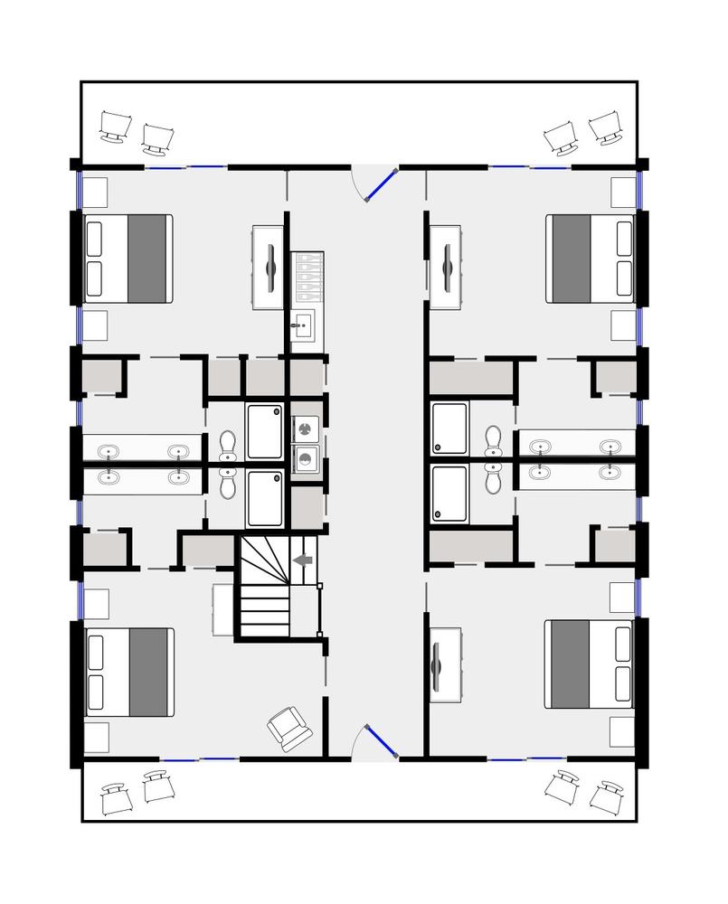 Less Stress-3rd Floor Floorplan