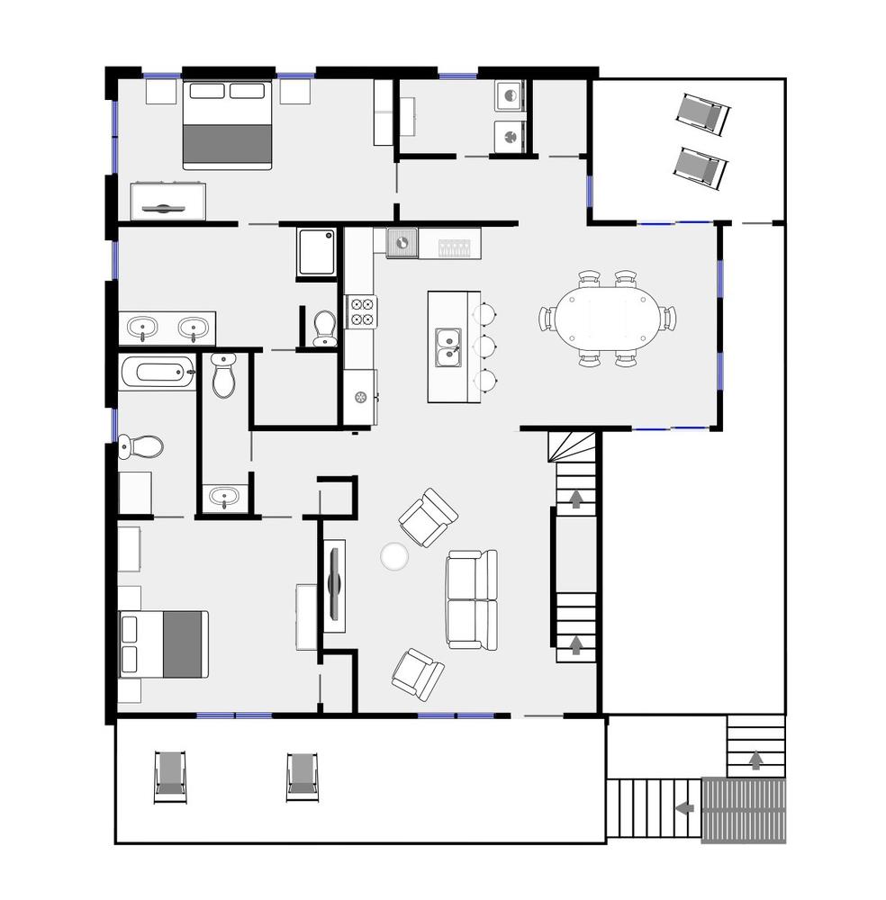 Blue Oasis-2nd Floor Floorplan