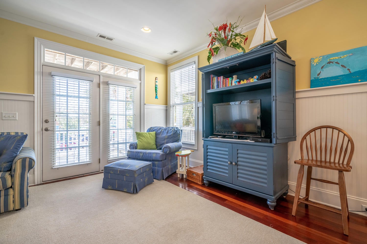 Carolina Blue-Living Room